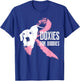 Dachshunds For Boobies Breast Cancer Awareness T-Shirt - T-Shirt | Royal