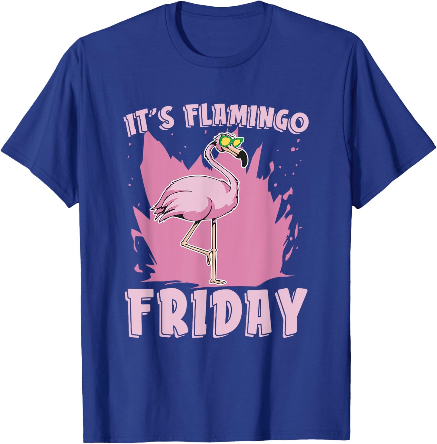 It's Flamingo Friday Flamingo Lover Bird Lover Bird Watcher T-Shirt - T-Shirt | Royal