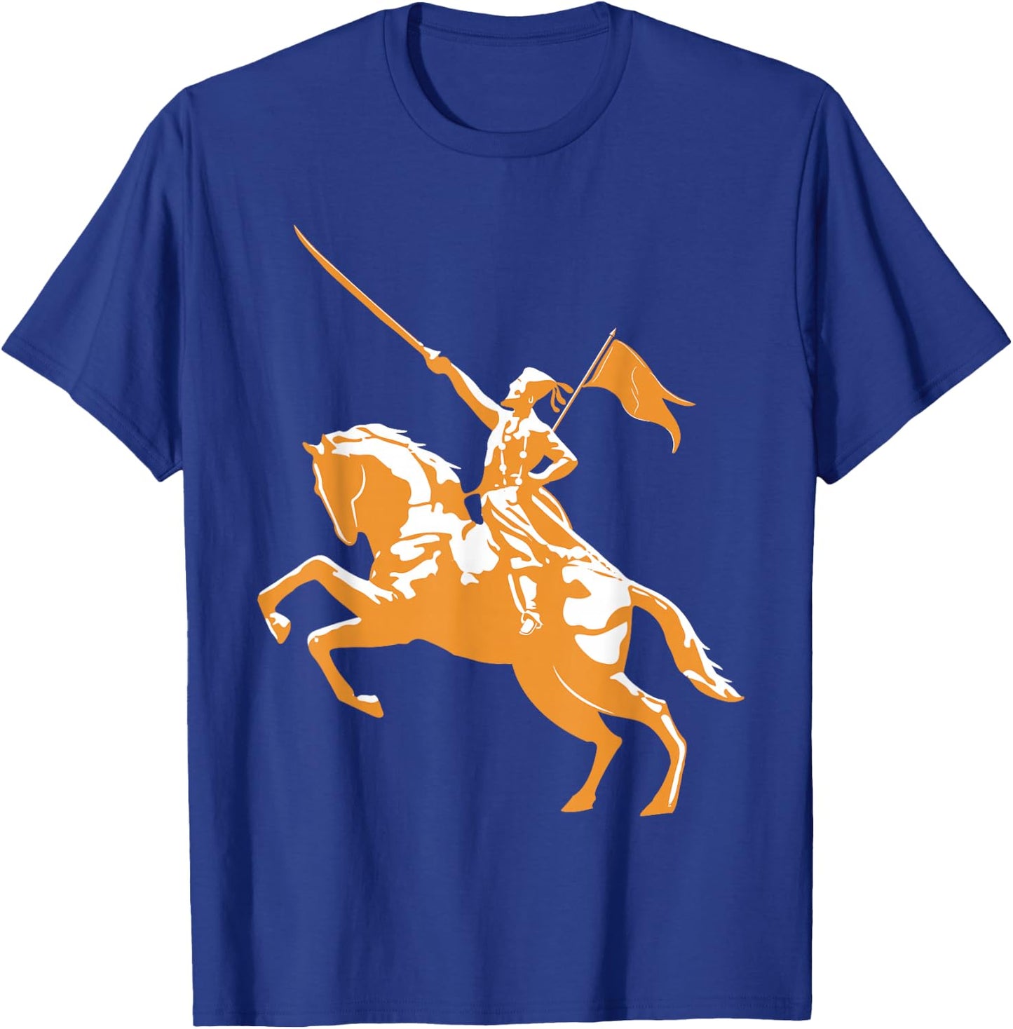 Shivaji Maharaj Statue India Sivaji Art Marathi King T-Shirt - T-Shirt | Royal