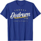 Bodrum Turkey Vintage Retro T-Shirt - T-Shirt | Royal