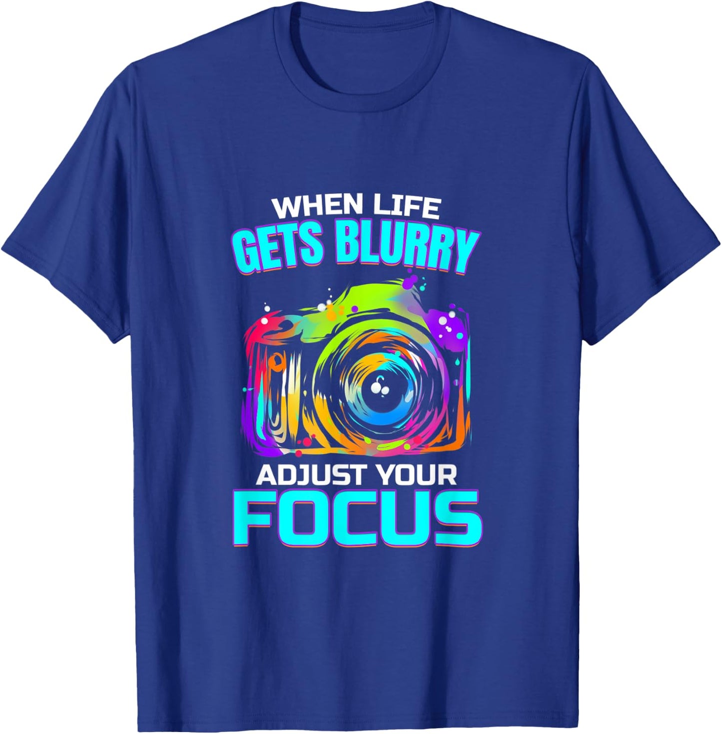 Photographer Design for Photography Lover Photographing T-Shirt - T-Shirt | Royal