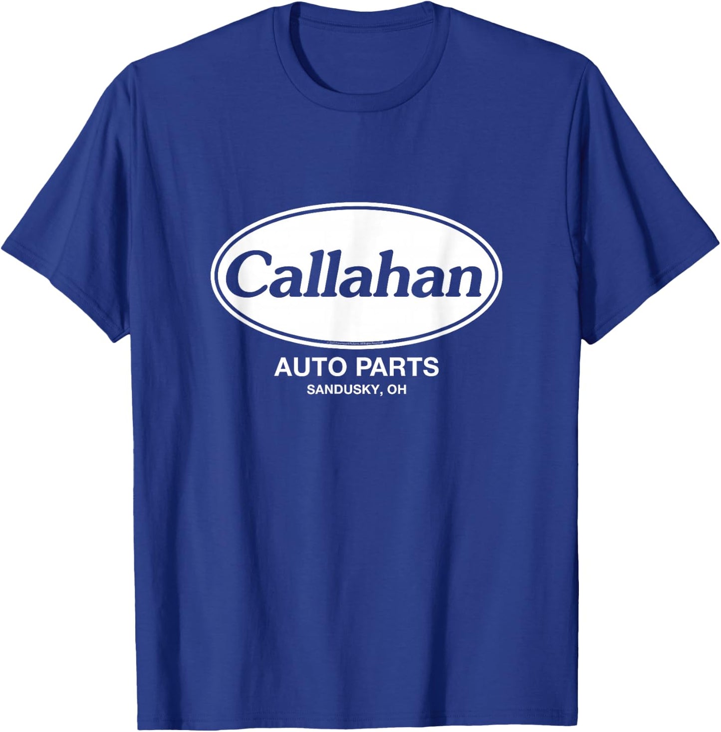 Tommy Boy Callahan Auto Parts Sandusky, Ohio T-Shirt - T-Shirt | Royal