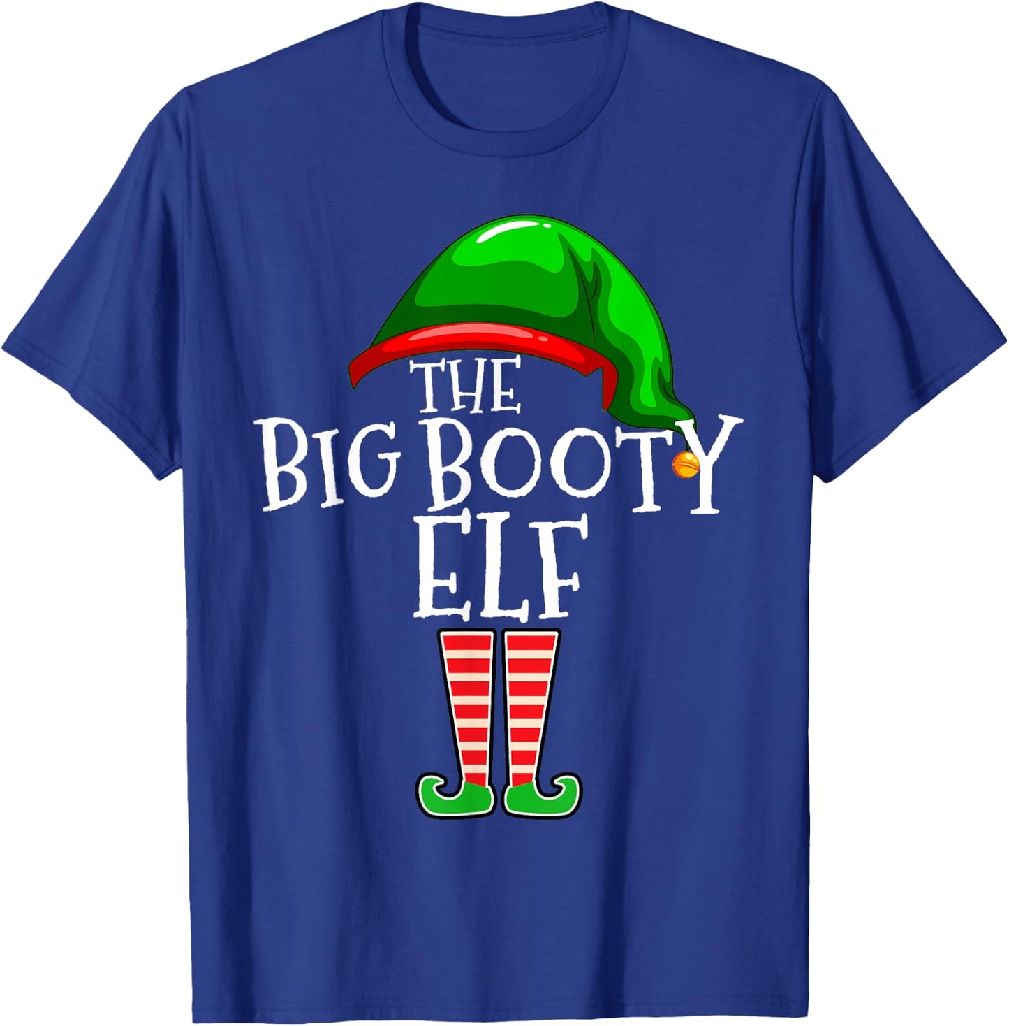 The Booty Elf Family Matching Group Christmas Gift Funny T-Shirt - T-Shirt | Royal