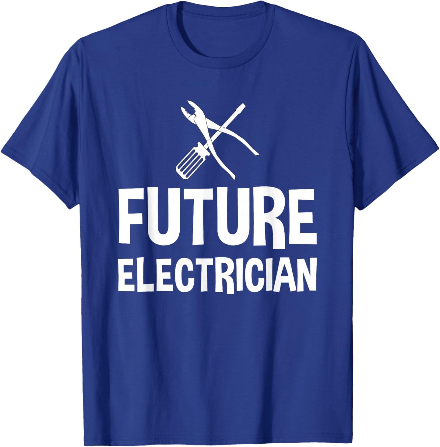 Future Electrician Kids Children T-Shirt - T-Shirt | Royal