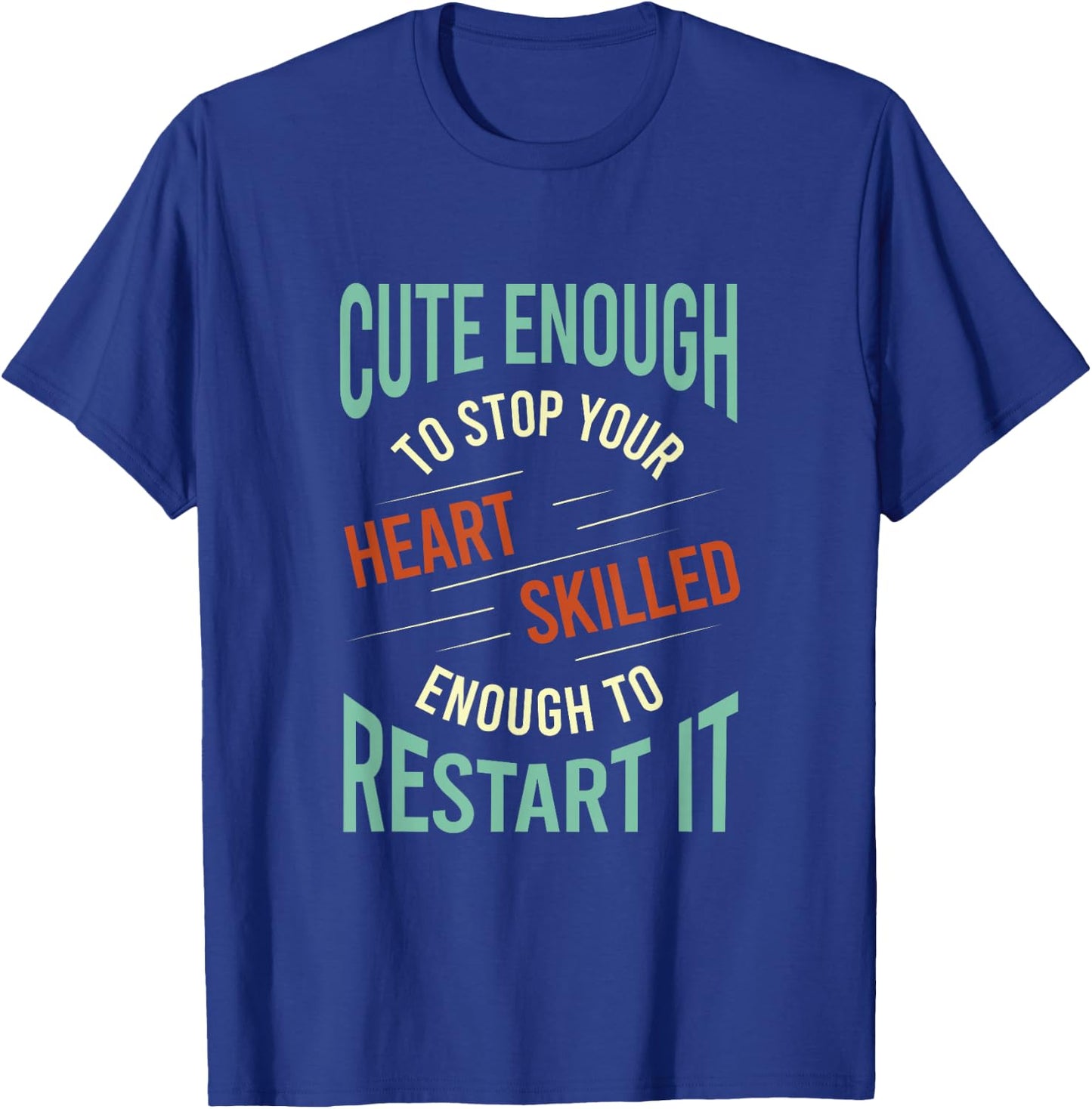 Whyitsme Design Funny Paramedic , Black, Small, Classic Fit, Short Sleeve, Adult T-Shirt - T-Shirt | Royal