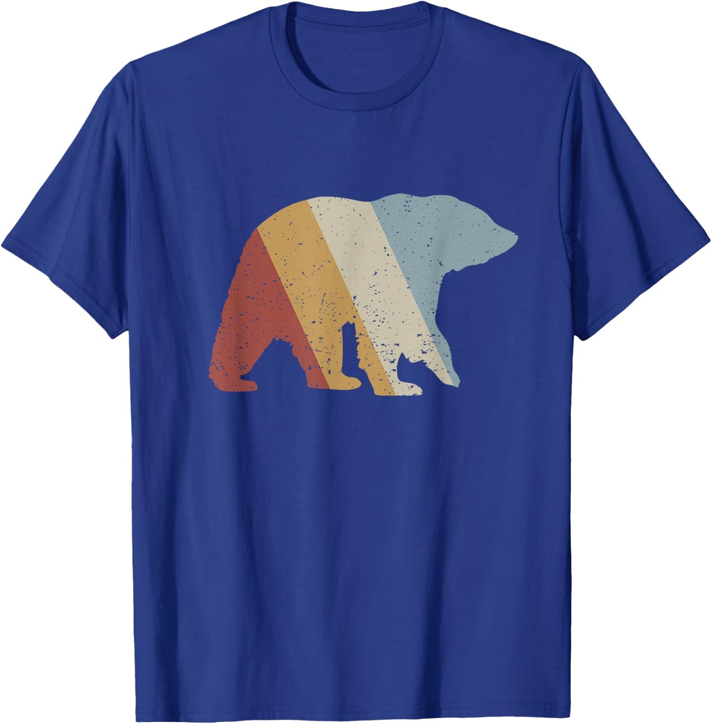 Bear Retro Style Vintage T-Shirt - T-Shirt | Royal