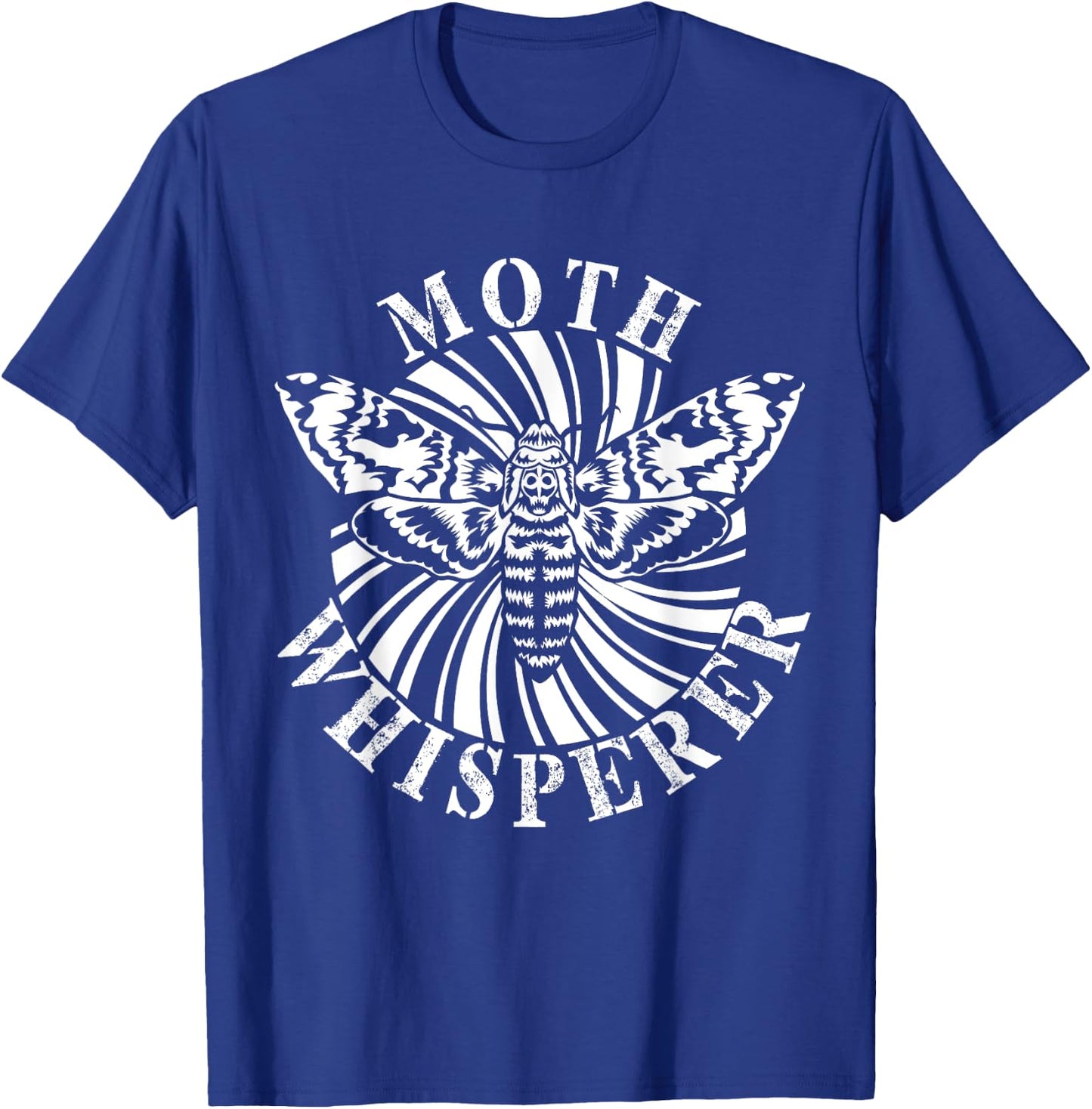 Moth Whisperer Entomology Bug Catcher Collector Entomologist T-Shirt - T-Shirt | Royal