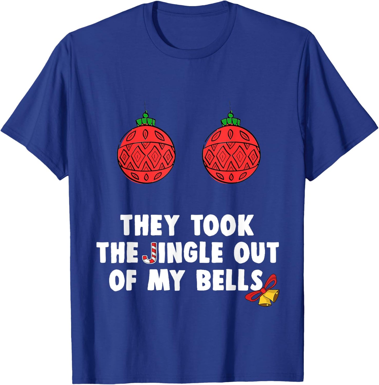 Funny Vasectomy Christmas Surgery Recovery Gift T-Shirt - T-Shirt | Royal