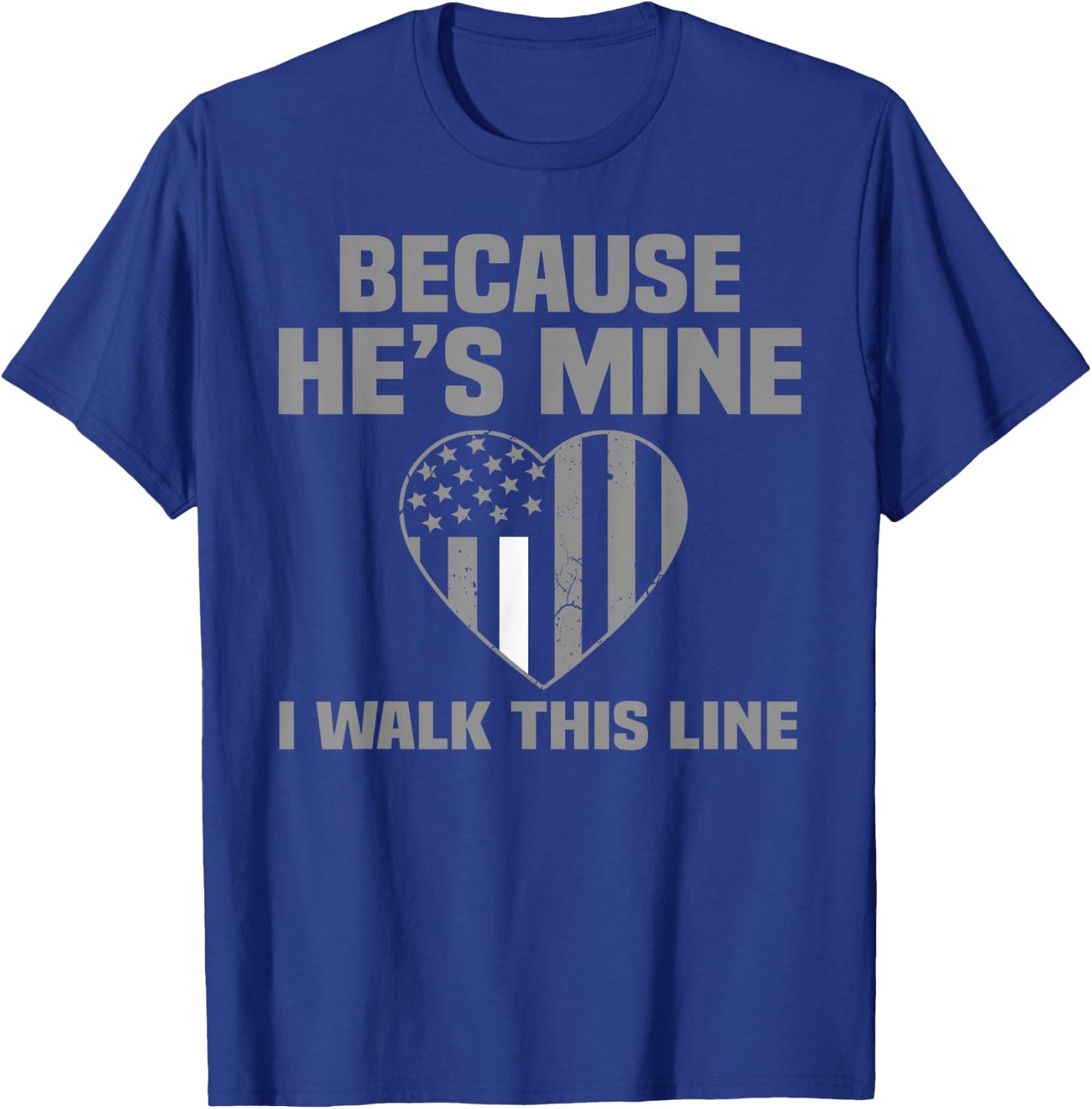 Wife Girlfriend Ems Officers Emt Paramedic Funny Shirt T-Shirt - T-Shirt | Royal