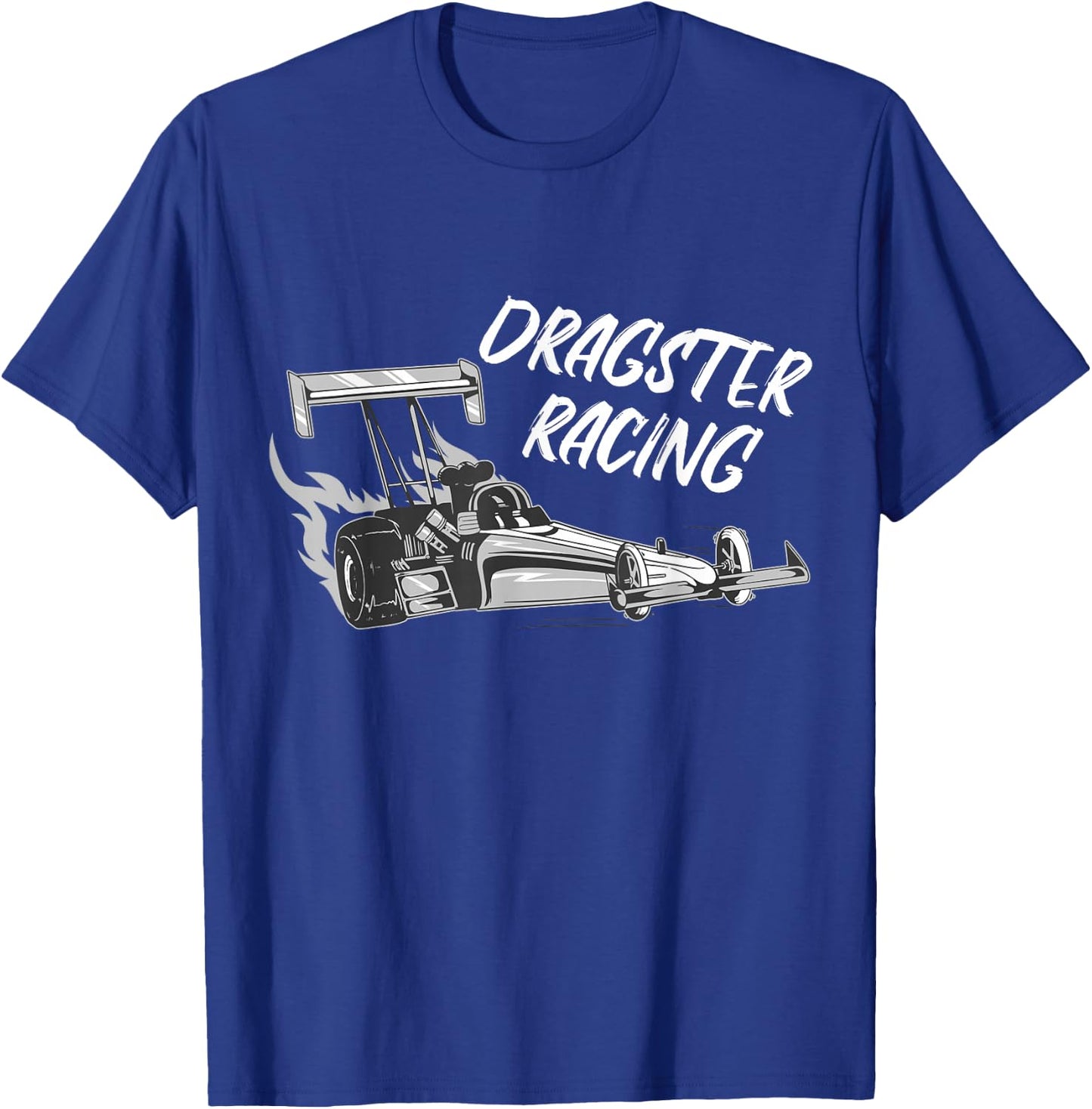 Dragster Racing T-Shirt - T-Shirt | Royal