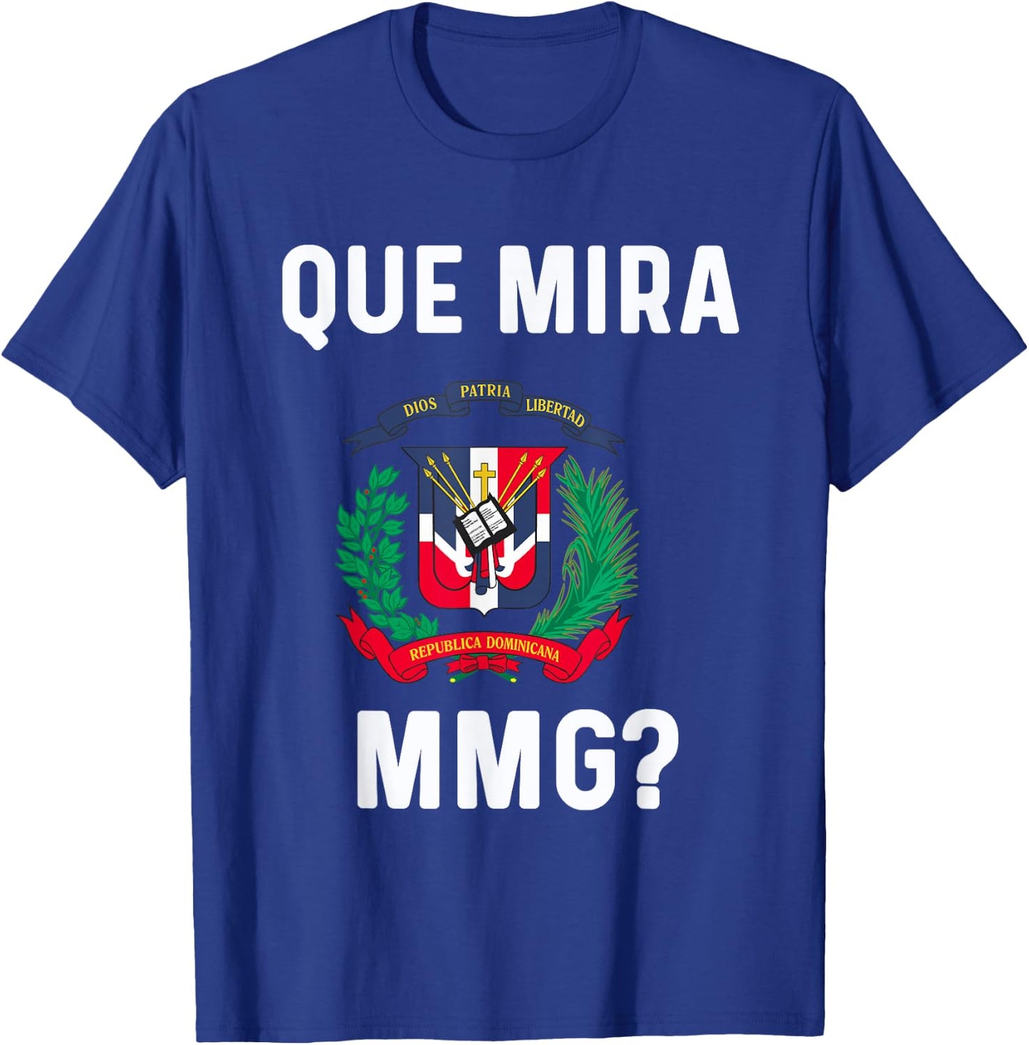 Dominicana Flag RD Dominican Republic Slang RD Quote KLK T-Shirt - T-Shirt | Royal