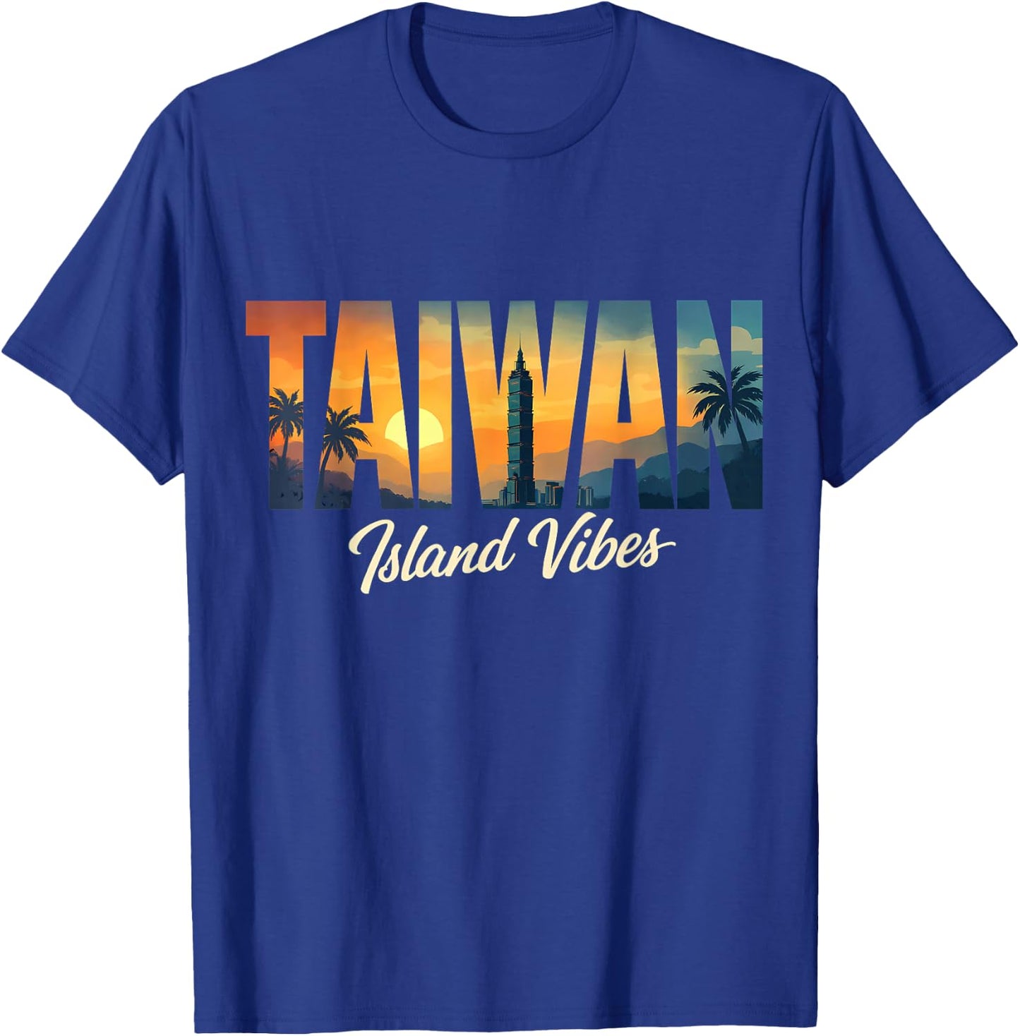 Taiwan Travel Souvenirs T-Shirt - T-Shirt | Royal