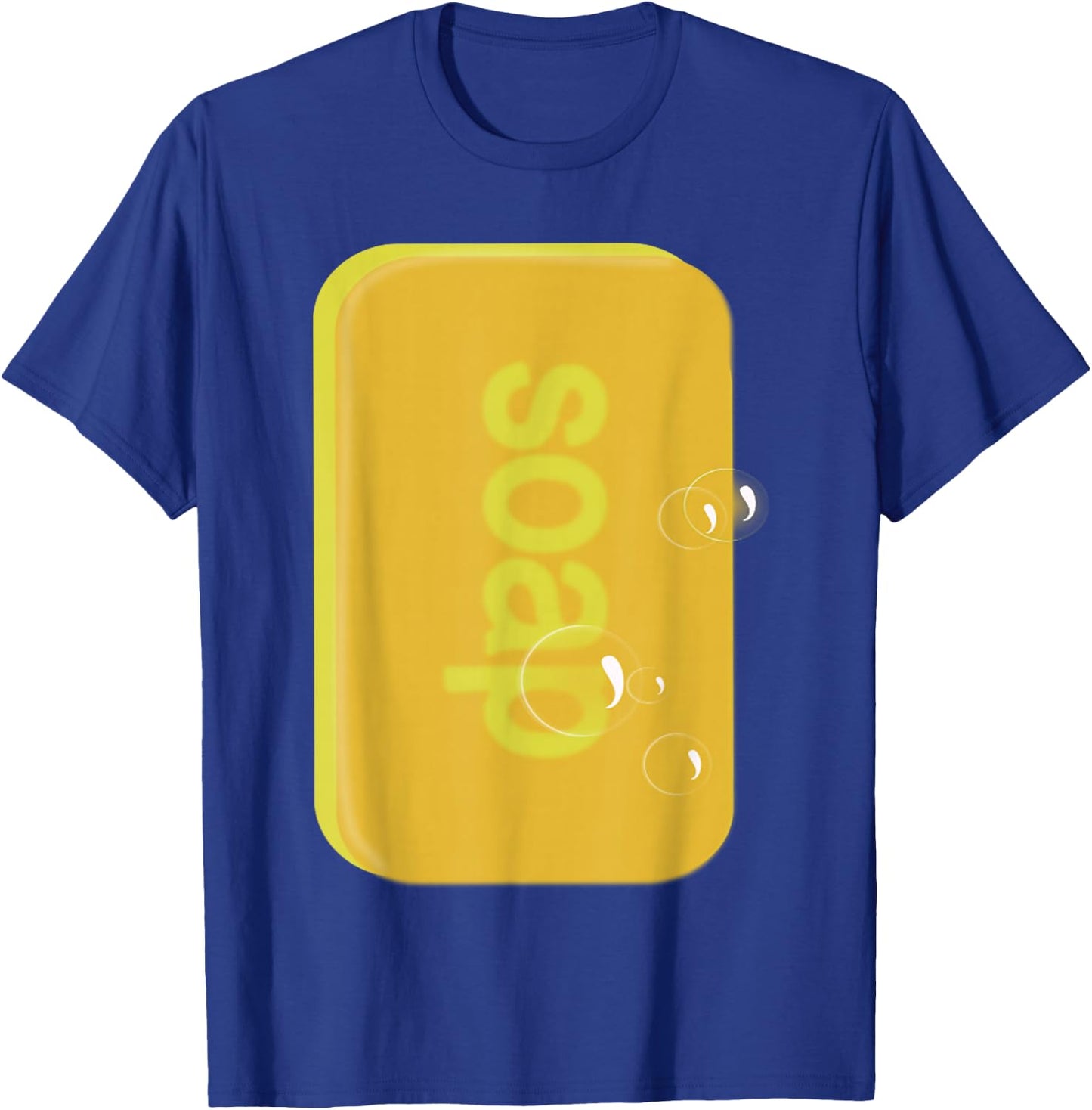 Soap bar Last Minute Funny Halloween Costume T-Shirt - T-Shirt | Royal