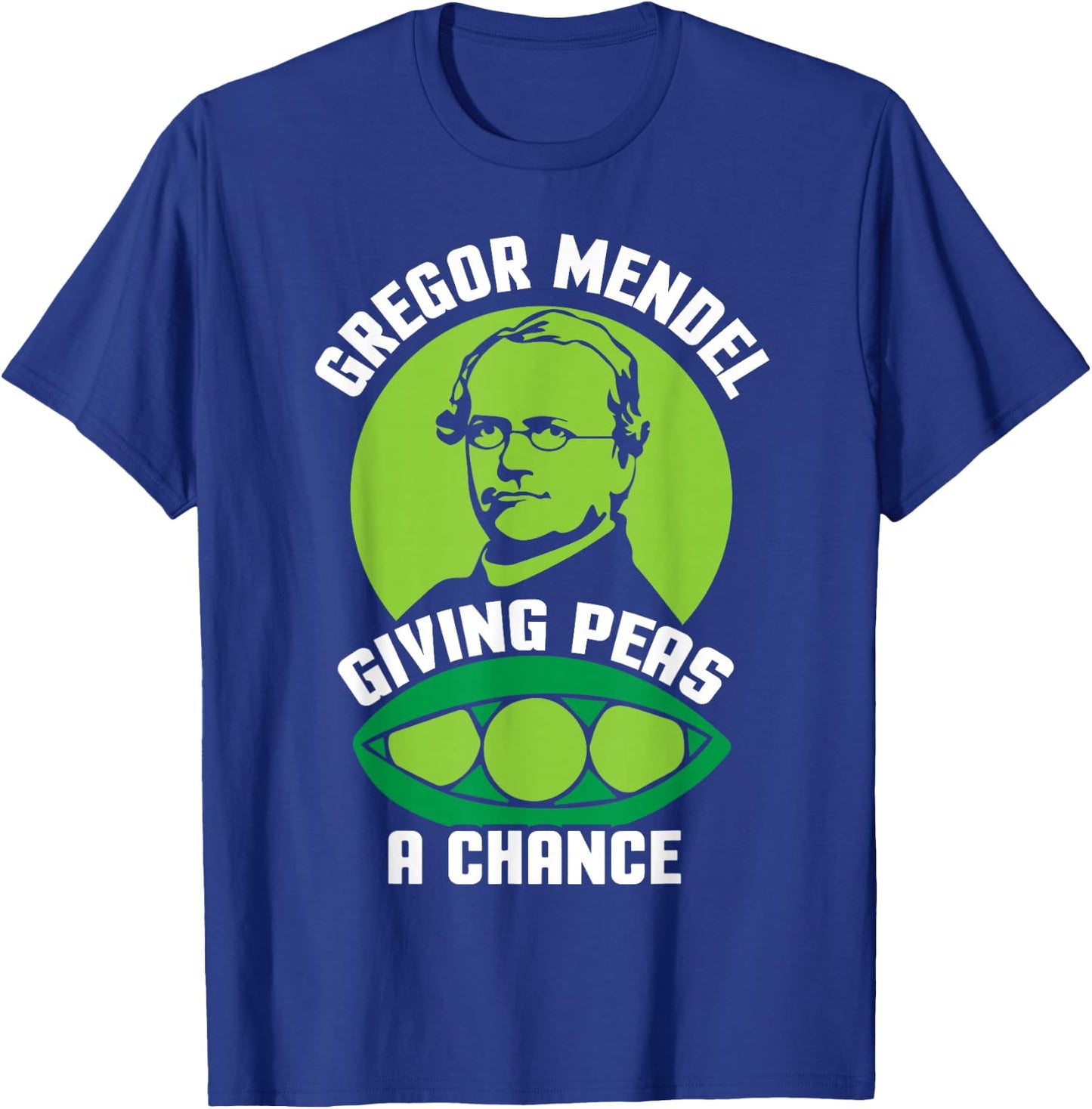 Chemist Chemistry - Gregor Mendel T-Shirt - T-Shirt | Royal