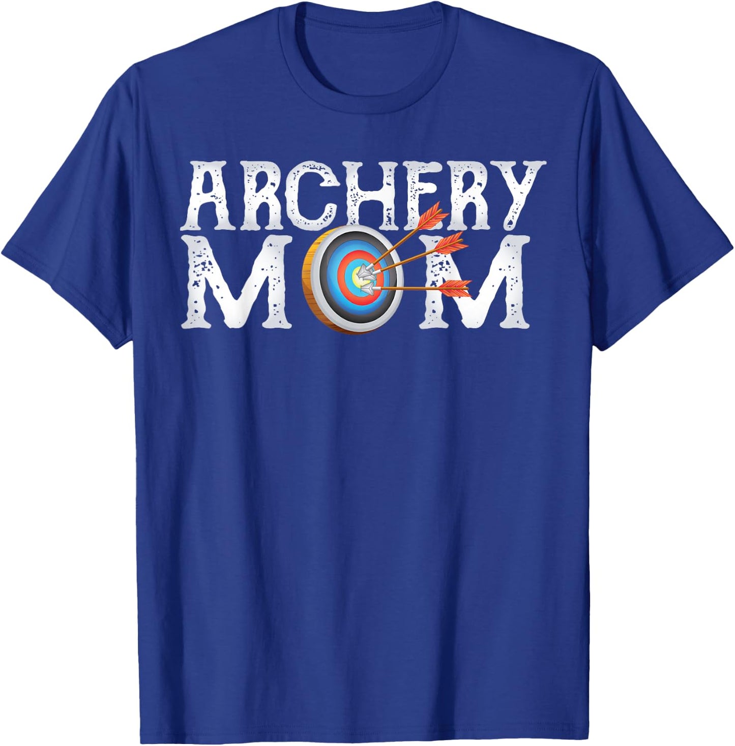 Archery Archer Mom Target Proud Parent Bow Arrow T-Shirt - T-Shirt | Royal