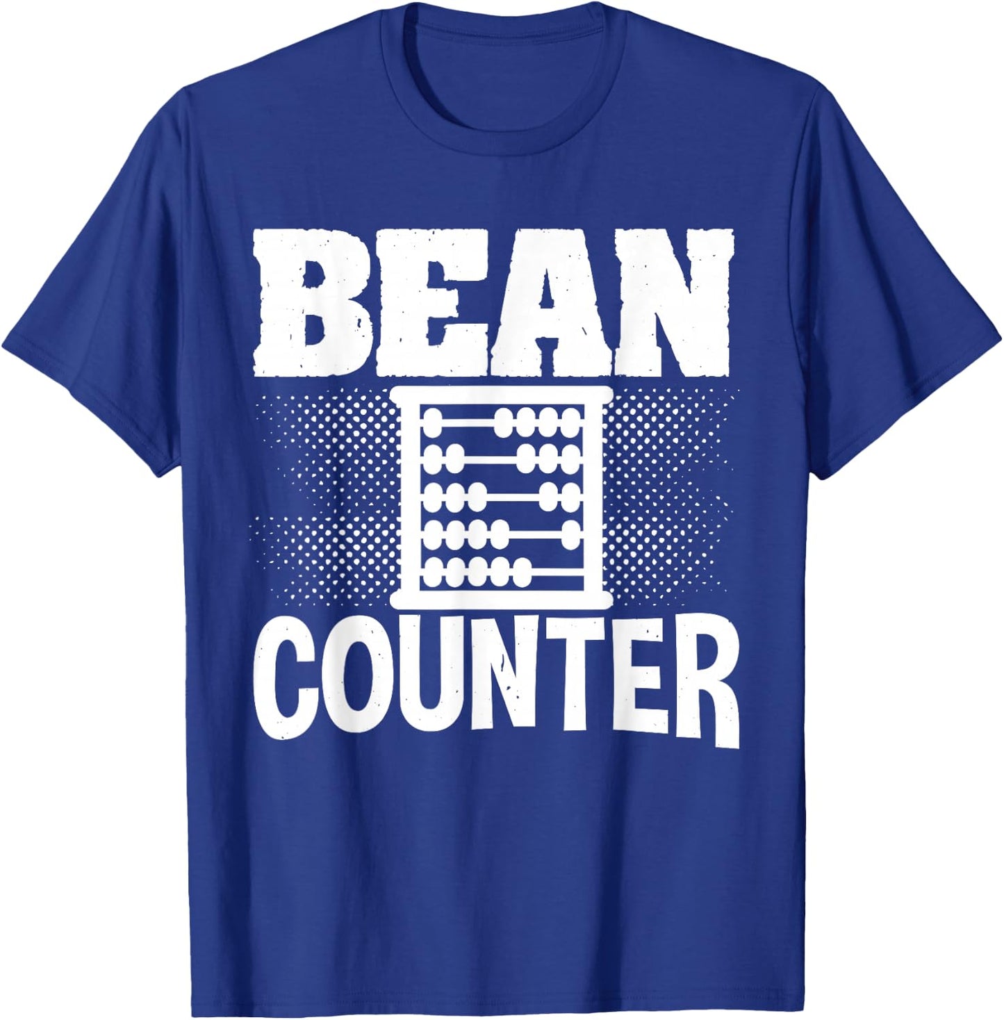 Accounting Tax Consultant Numbers Fiscal Bean Counter T-Shirt - T-Shirt | Royal