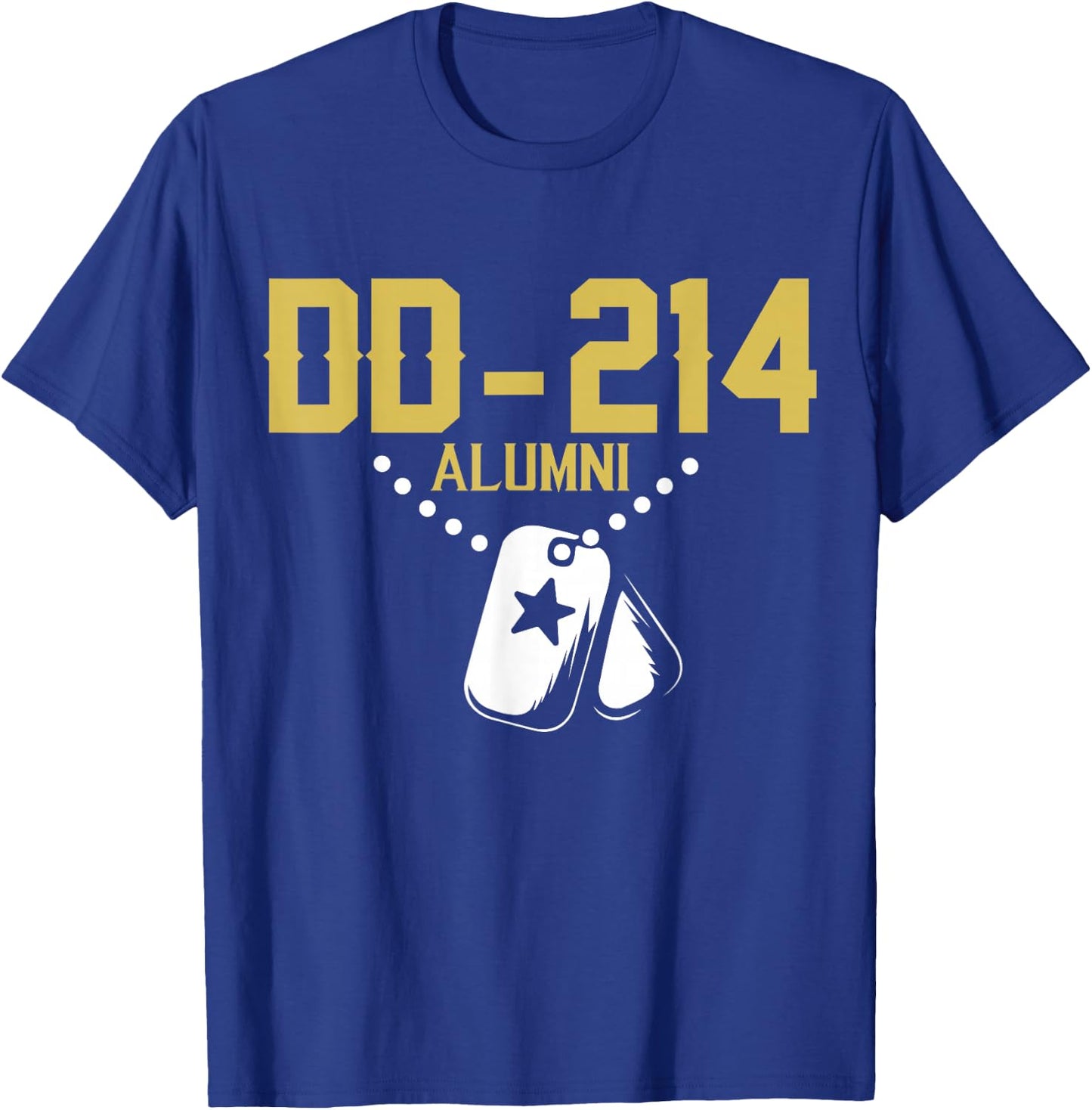 DD-214 US Army Alumni Vintage T-Shirt - T-Shirt | Royal