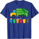 Garbage Truck Reuse Recycle Trash Collector Earth Day T-Shirt - T-Shirt | Royal