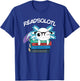Readsolotl Read Book Axolotl Funny Reading Fish Books Lizard T-Shirt - T-Shirt | Royal