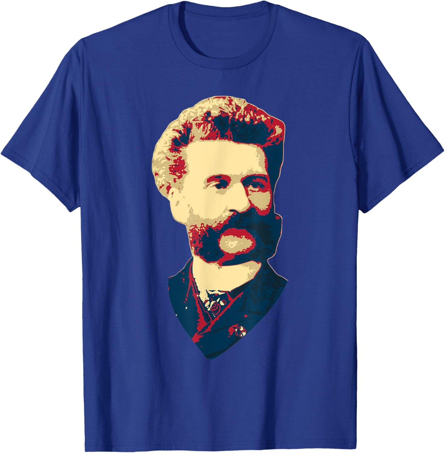 Johann Strauss II Classical Music Composer Retro Propaganda T-Shirt - T-Shirt | Royal