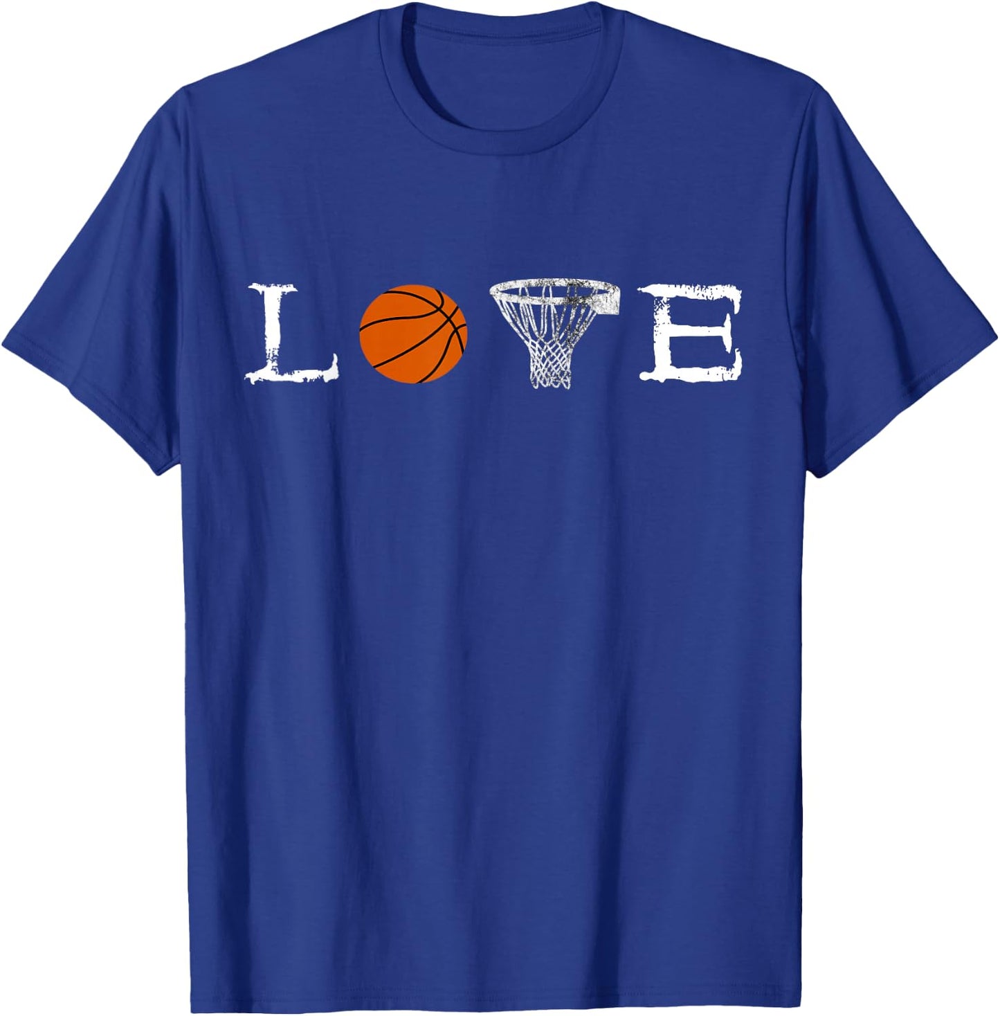 Basketball Love Bball Basketball Basket Play Basketball T-Shirt - T-Shirt | Royal