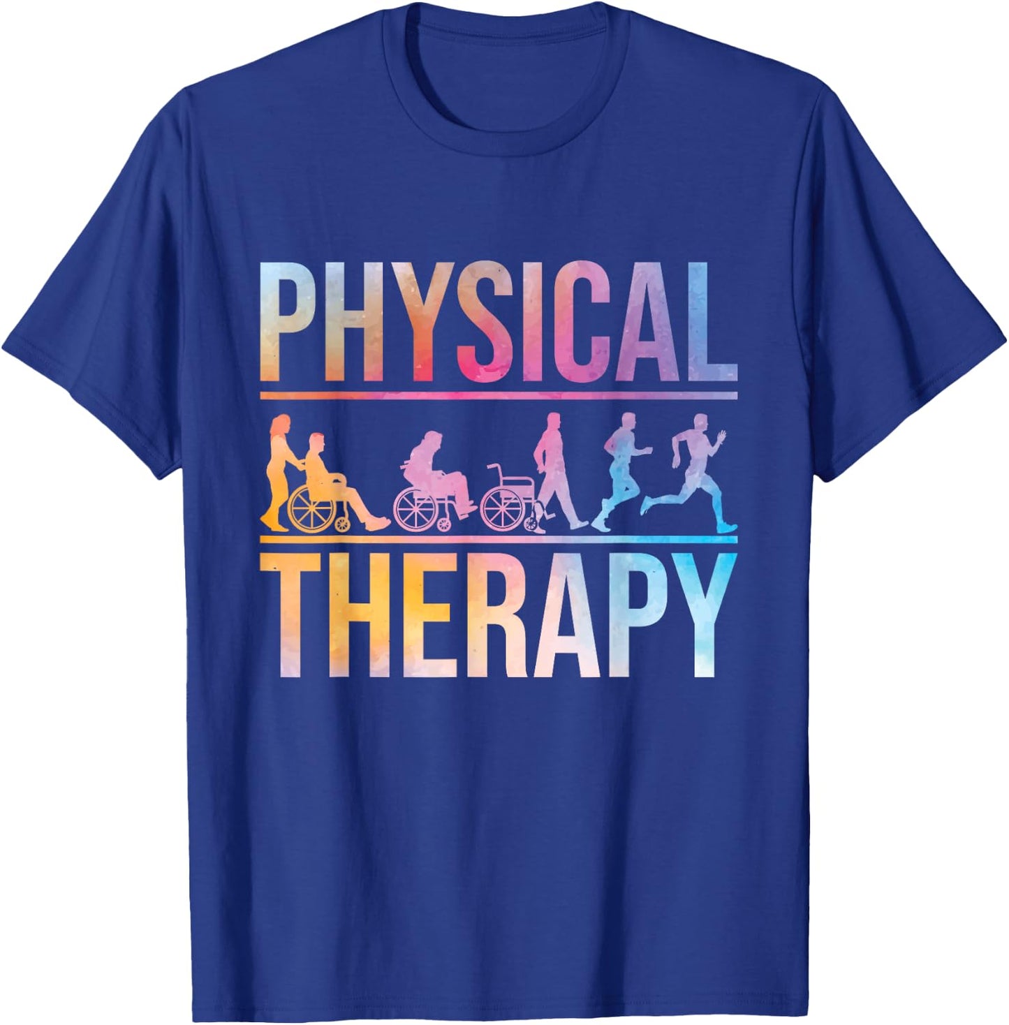 Physical Therapy - Health Therapist Physiotherapy PT Student T-Shirt - T-Shirt | Royal