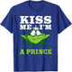 Kiss Me I'm A Prince - Frogs Frog Lover Bachelor Party Funny T-Shirt - T-Shirt | Royal