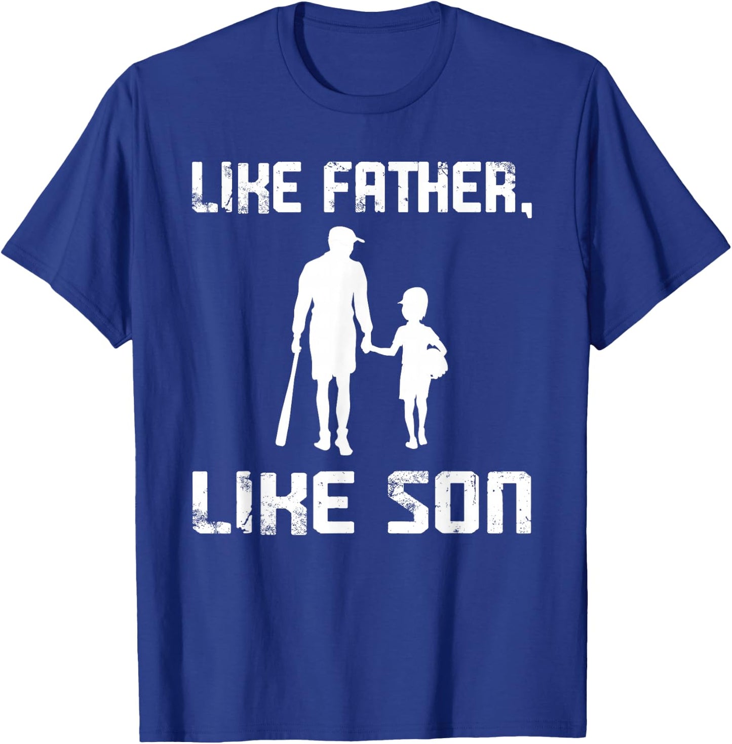 Like Father, like Son Baseball T-Shirt - T-Shirt | Royal