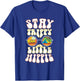 Stay Trippy Little Hippie Hippies Vintage Retro Hippy Gift T-Shirt - T-Shirt | Royal
