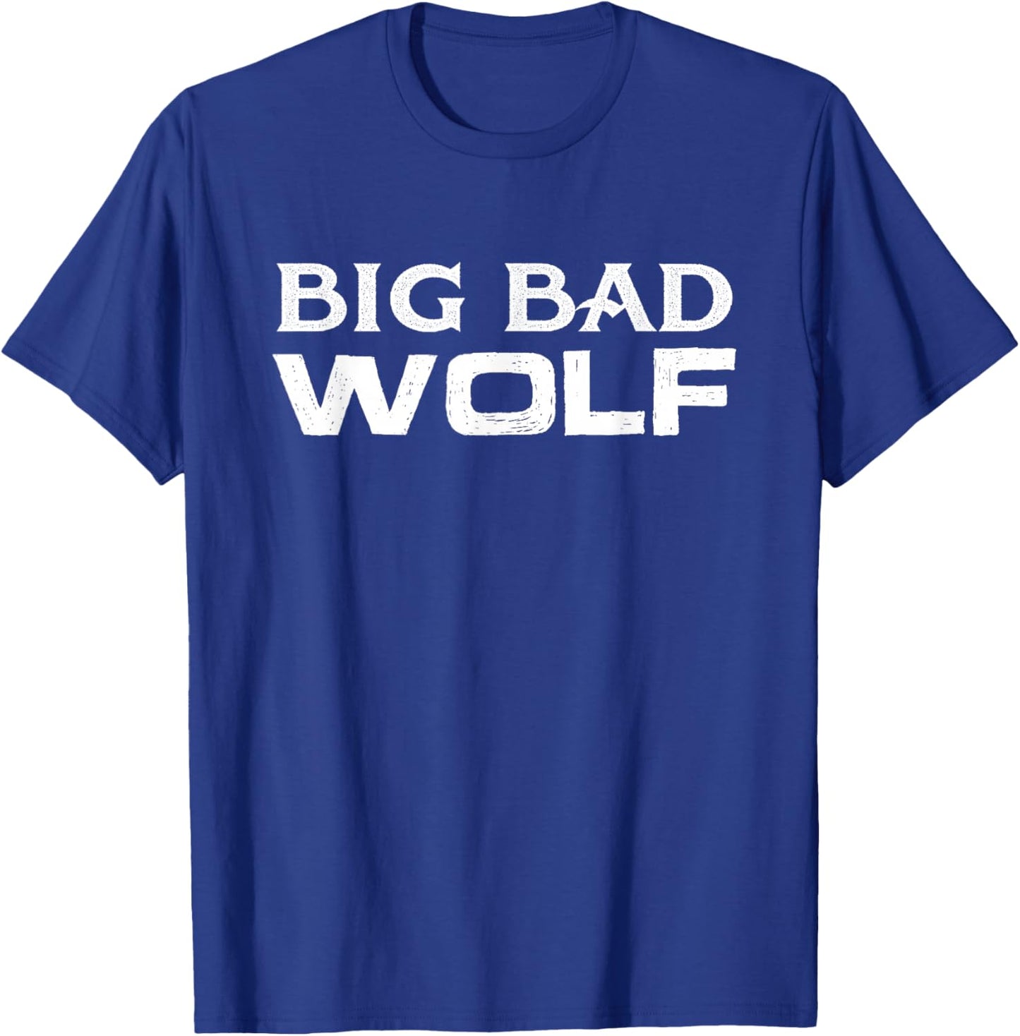 Big Bad And Wolf Wolves Werewolf Lover Cute Gift T-Shirt - T-Shirt | Royal