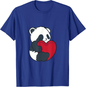 Panda Shirt Men Women Children Panda Lovers T-Shirt - T-Shirt | Royal