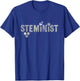 STEMINIST Science Engineering STEM Women In Technology Girl T-Shirt - T-Shirt | Royal