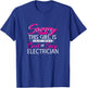 Electrician Girlfriend This Girl Is Takt T-Shirt - T-Shirt | Royal