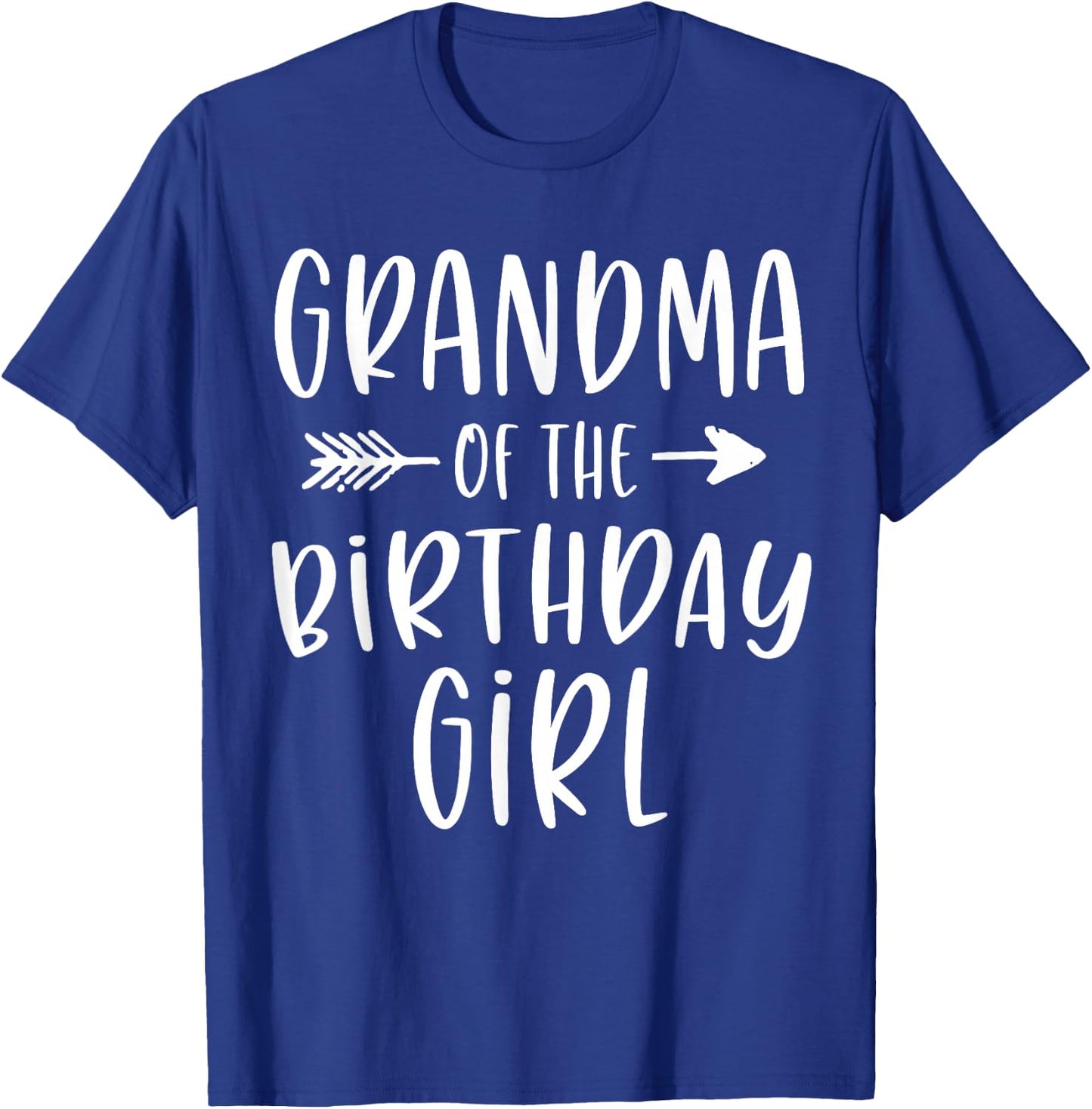 Grandma of the Birthday Girl Mimi & Granddaughter Bday Party T-Shirt - T-Shirt | Royal