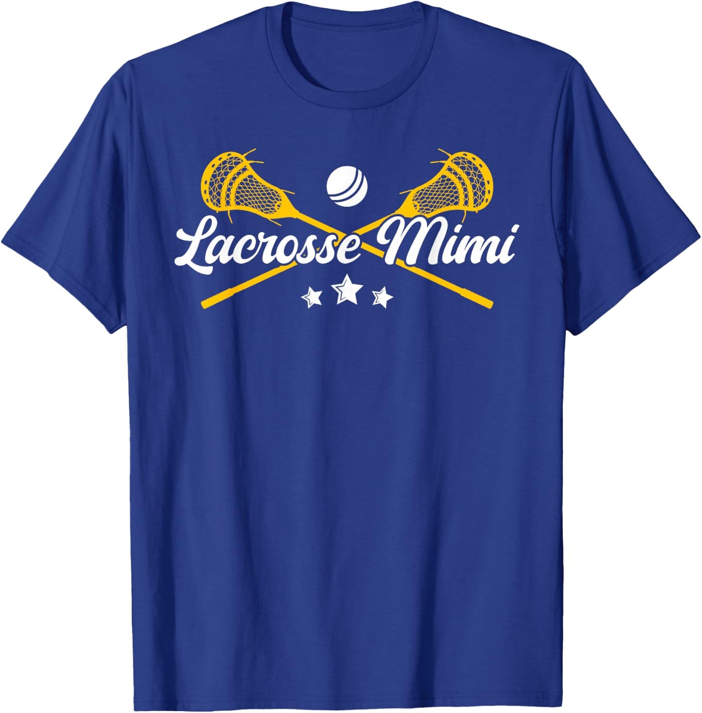 Lacrosse Mimi Proud Mimi Of A Lacrosse Player Mimi T-Shirt - T-Shirt | Royal