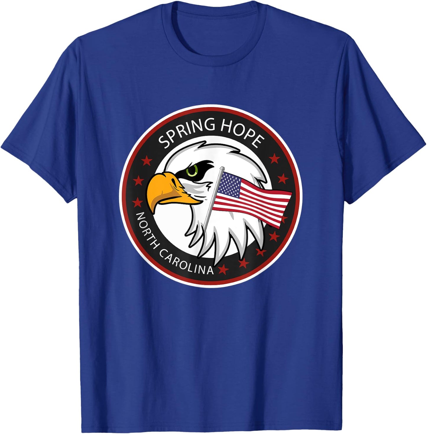 Spring Hope NC North Carolina T-Shirt - T-Shirt | Royal