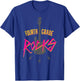 Fourth Grade Rocks Shirt 4th Grade Retro Guitar T-Shirt - T-Shirt | Royal