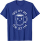 Jet Lag - Funny Always Flying Quote T-Shirt - T-Shirt | Royal