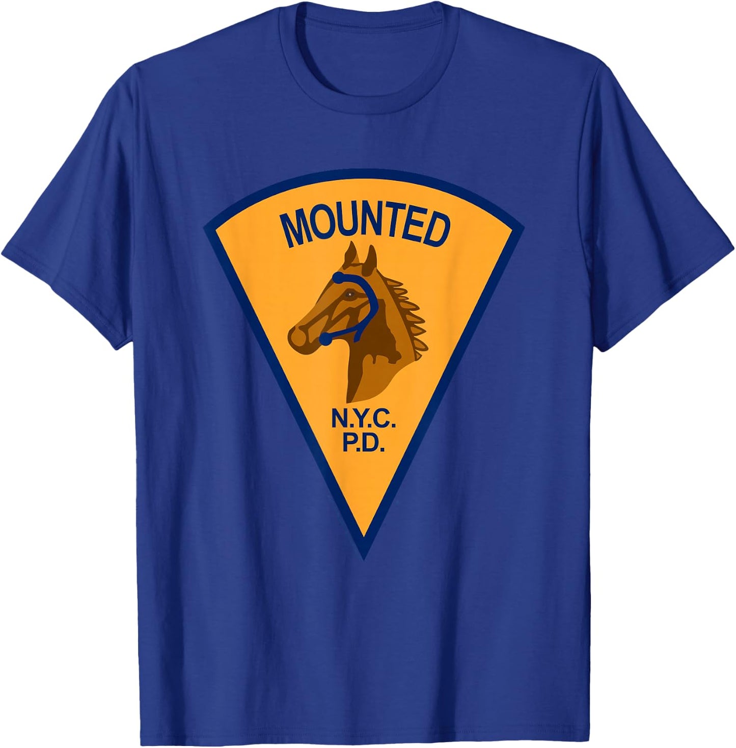 New York City NYPD Mounted T-Shirt - T-Shirt | Royal