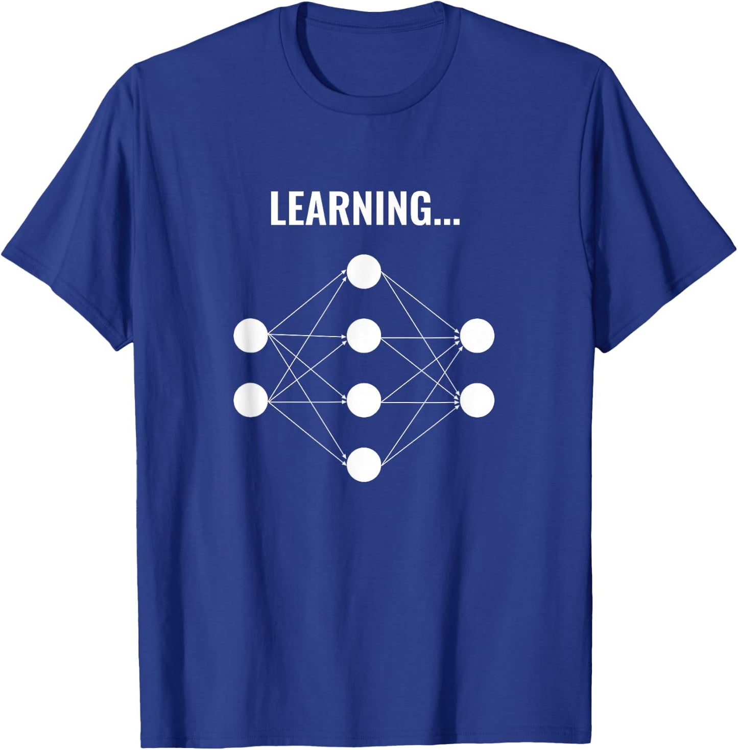 Machine Learning Shirt, Deep Learning, Neural Network T-Shirt - T-Shirt | Royal