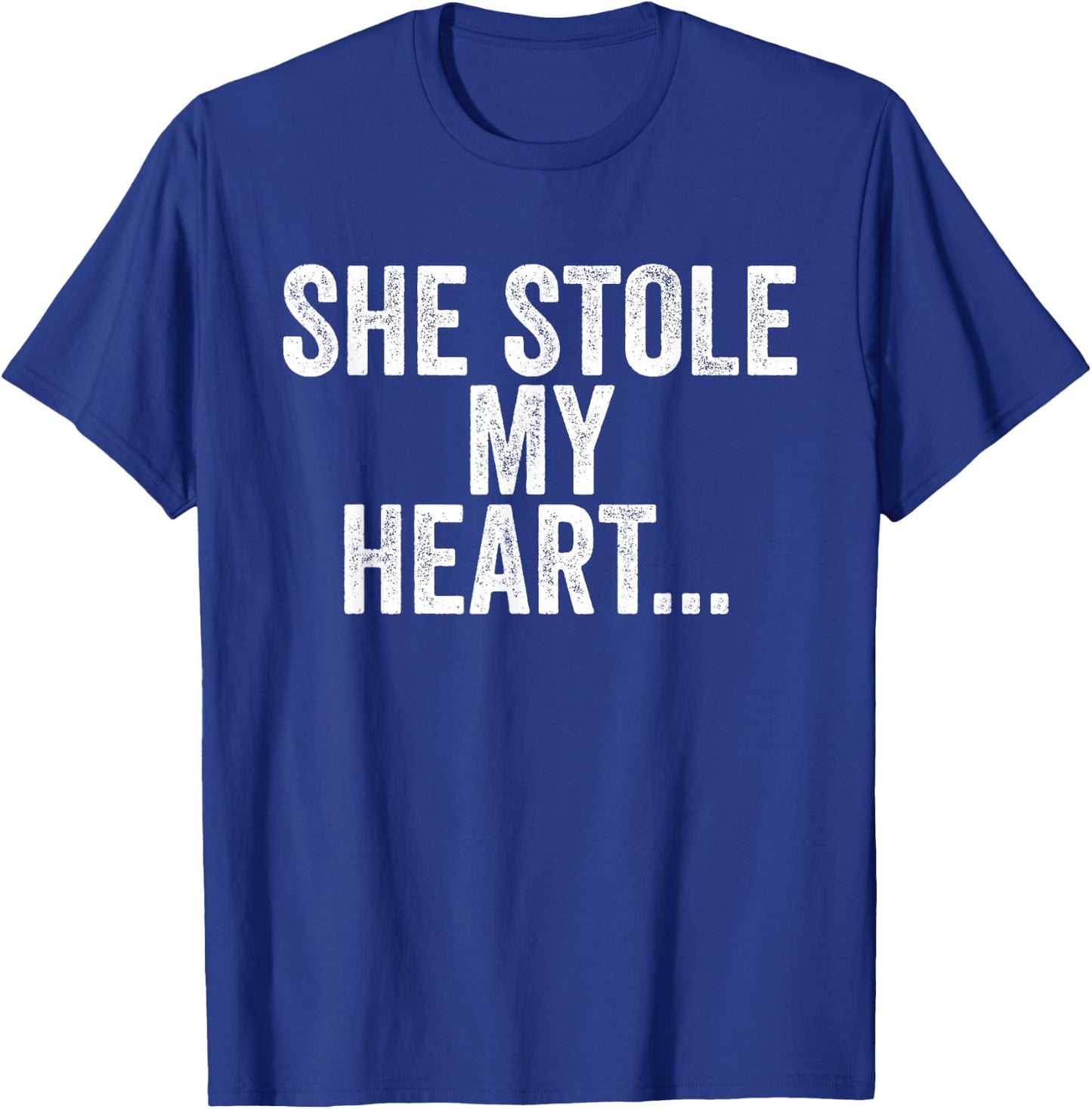 She Stole My Heart And I'm Keeping It Matching Couple T-Shirt - T-Shirt | Royal