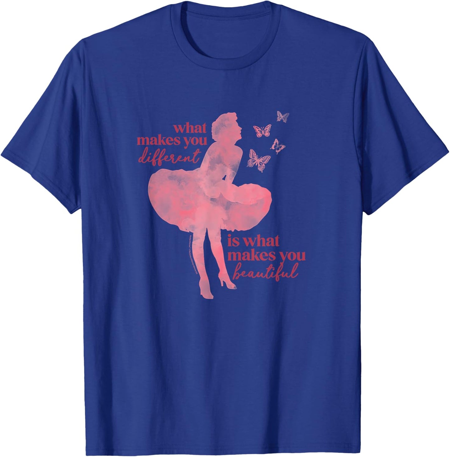 Marilyn Monroe - What Makes You Beautiful T-Shirt - T-Shirt | Royal