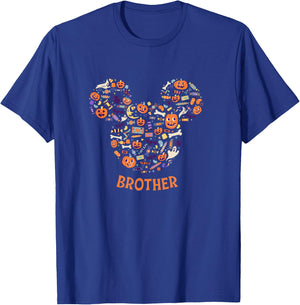 Disney Mickey Mouse Icon Halloween Brother T-Shirt - T-Shirt | Royal