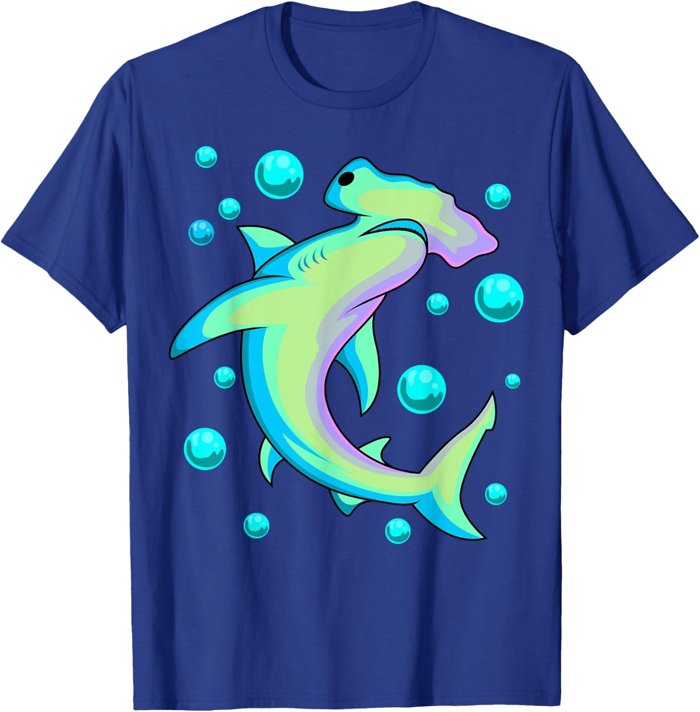 Vintage Hammerhead Shark T-Shirt - T-Shirt | Royal