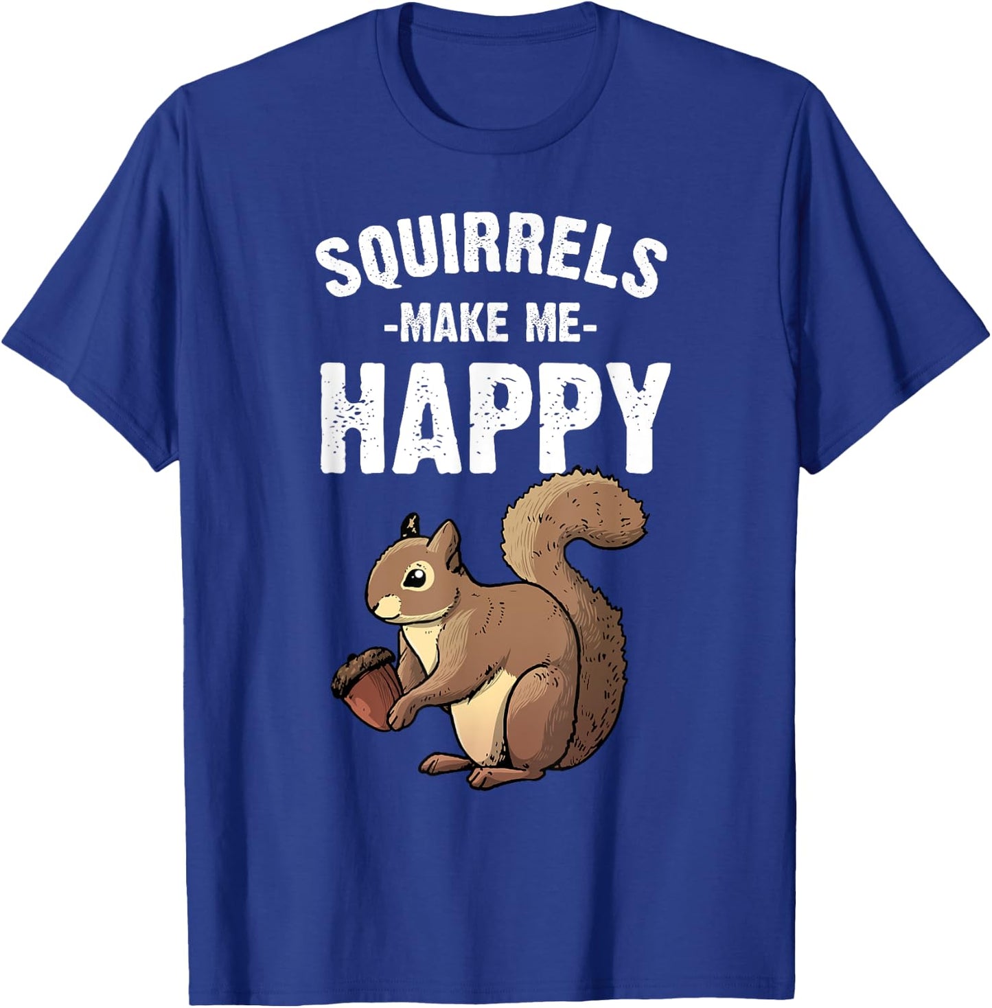 Funny Squirrel Designs Women Kids Chipmunk Lovers T-Shirt - T-Shirt | Royal