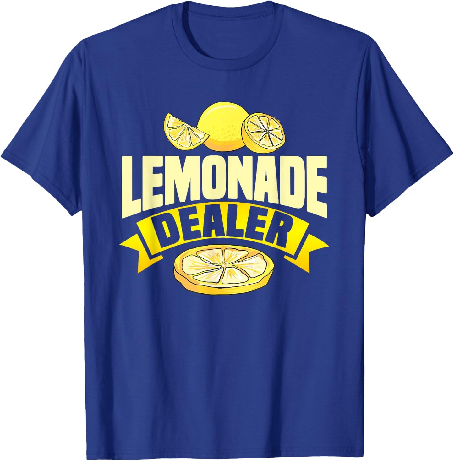 Lemonade Dealer Lemon Stand Juice Store Staff Sweet T-Shirt - T-Shirt | Royal