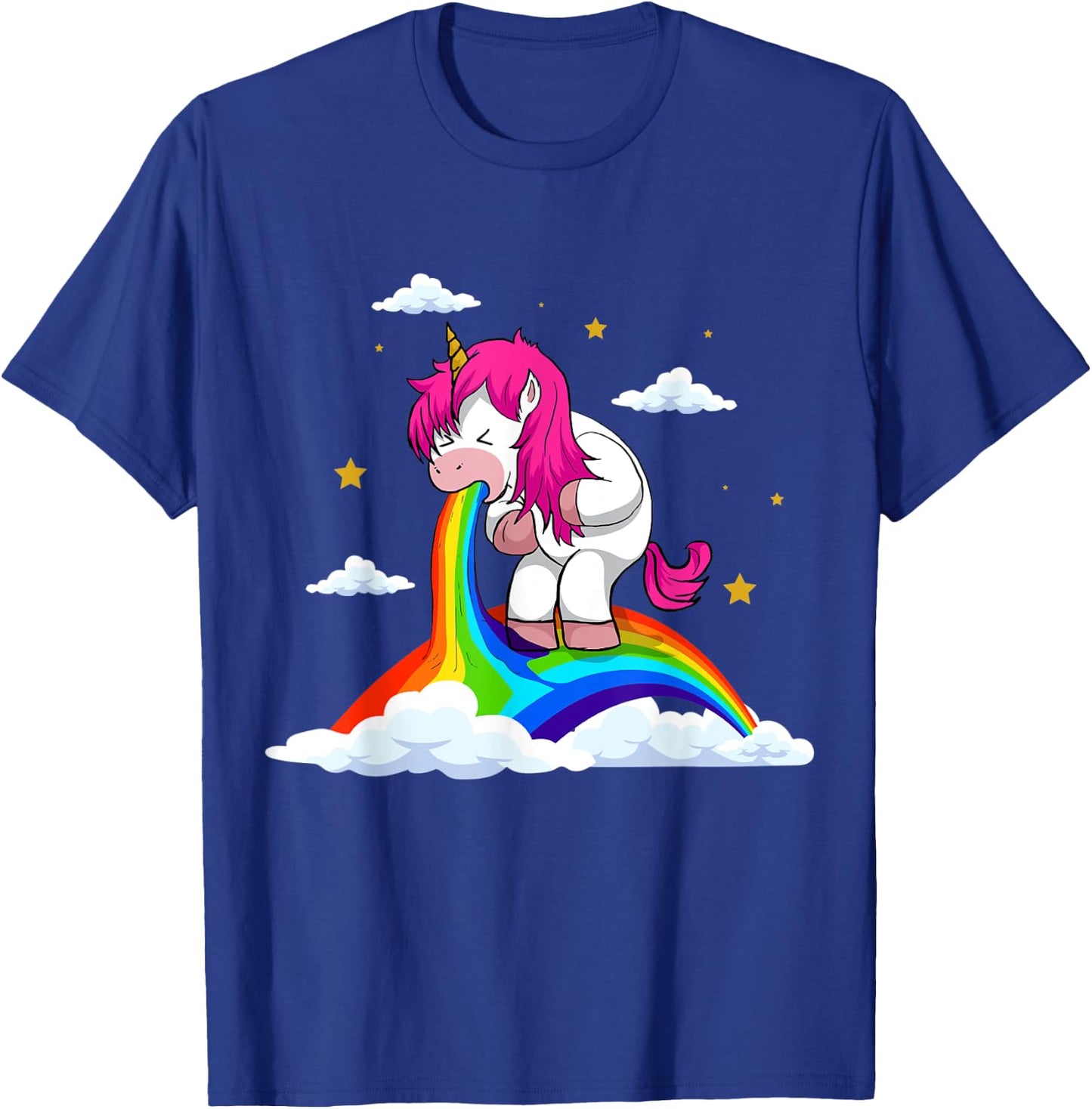 The cheerful evil unicorn T-Shirt - T-Shirt | Royal