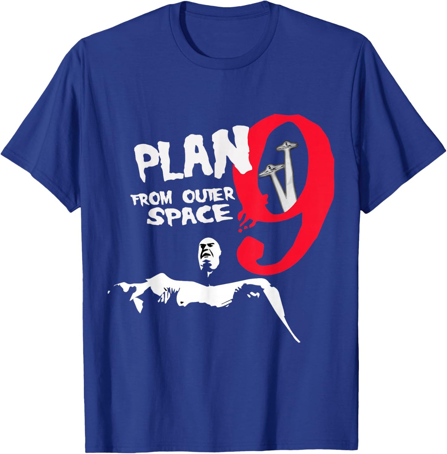 Plan 9 from Outer Space Inspector Clay Tribute T-Shirt - T-Shirt | Royal