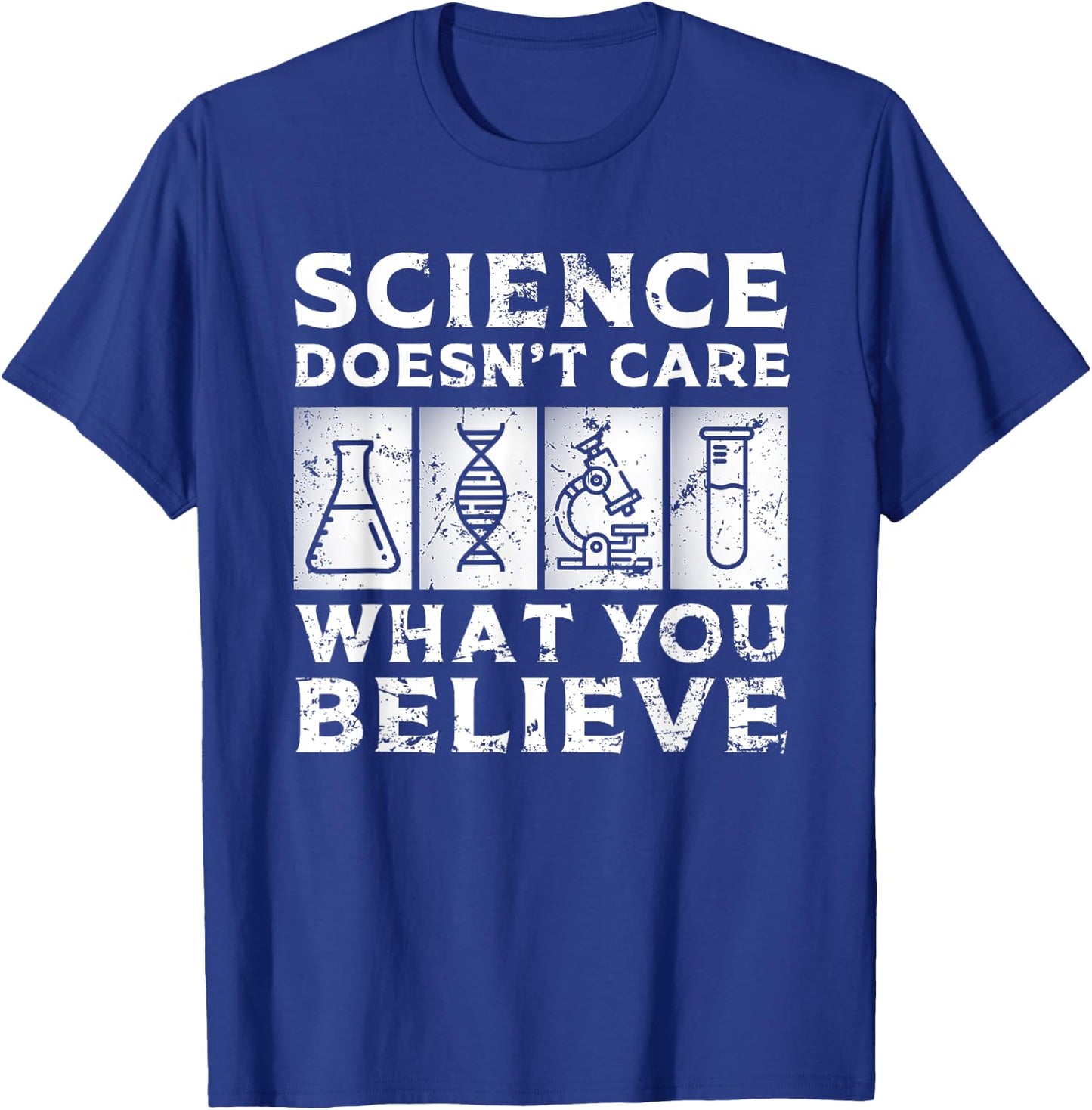 Cool Science Art Women Scientist Science Lovers T-Shirt - T-Shirt | Royal