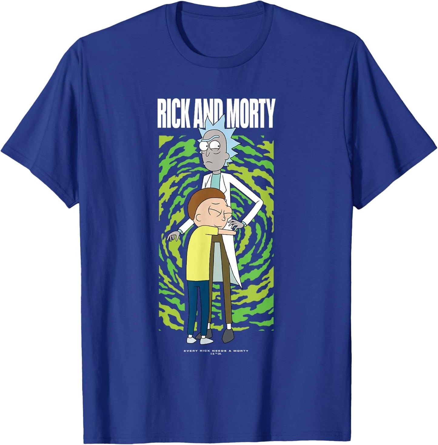 Rick And Morty Season 7 Every Rick Needs A Morty Weird Hug T-Shirt - T-Shirt | Royal
